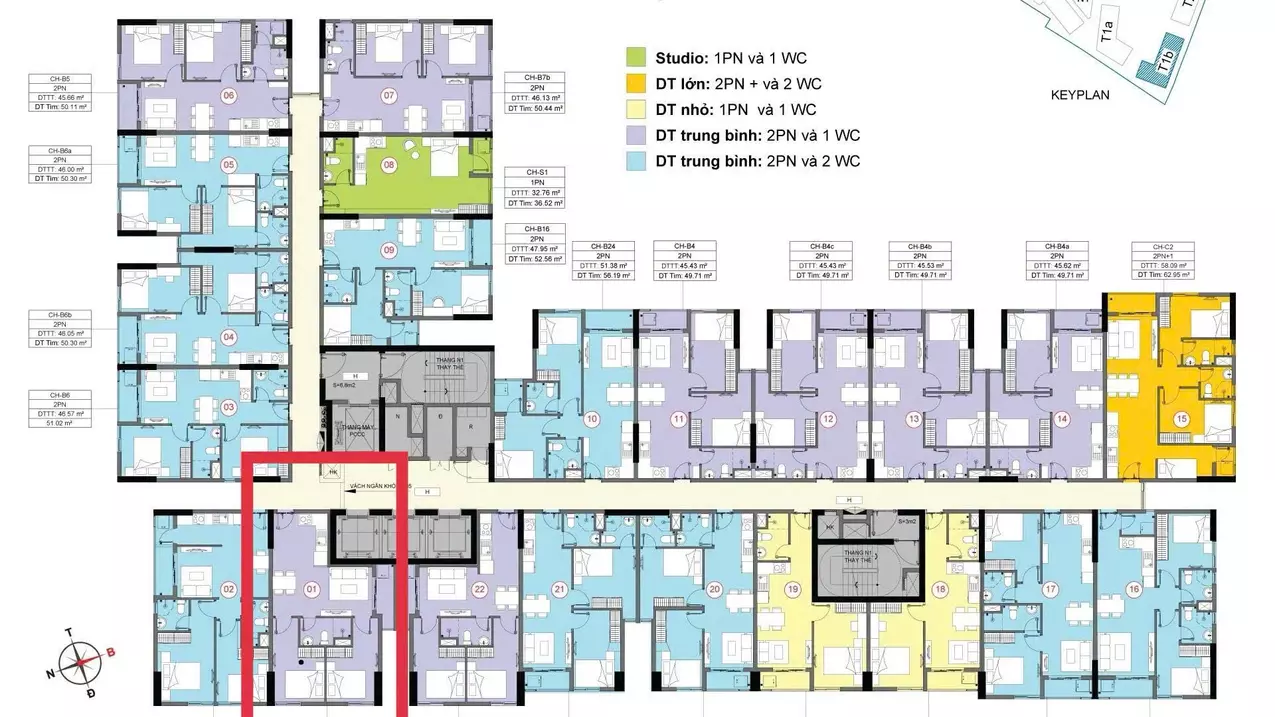 ???? 2PN – 48M² CHỈ 1,4 TỶ FULL VAT | TẦNG CAO – VIEW THOÁNG – NHẬN NHÀ CUỐI 2026-anh-4