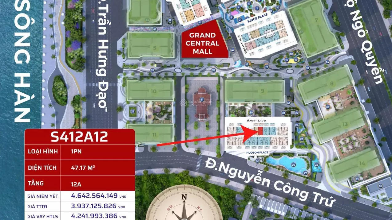 BRG Group mở bán Capital Square - View Sông Hàn, Cạnh VinCom, Vị trí hiếm - căn 1PN-anh-2
