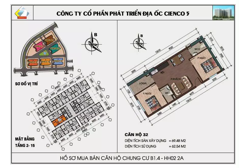 Chính Chủ Gửi Bán Căn Góc Đầu Hồi 2 Ngủ 2 Wc  KĐT Thanh Hà-anh-5