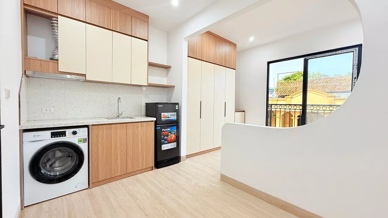 GIÁ TỐT - CHO THUÊ CĂN HỘ 1N1K FULL NỘI THẤT TẠI NGÕ 192 ĐẠI TỪ, PHƯỜNG ĐẠI KIM, QUẬN HOÀNG MAI,-anh-1
