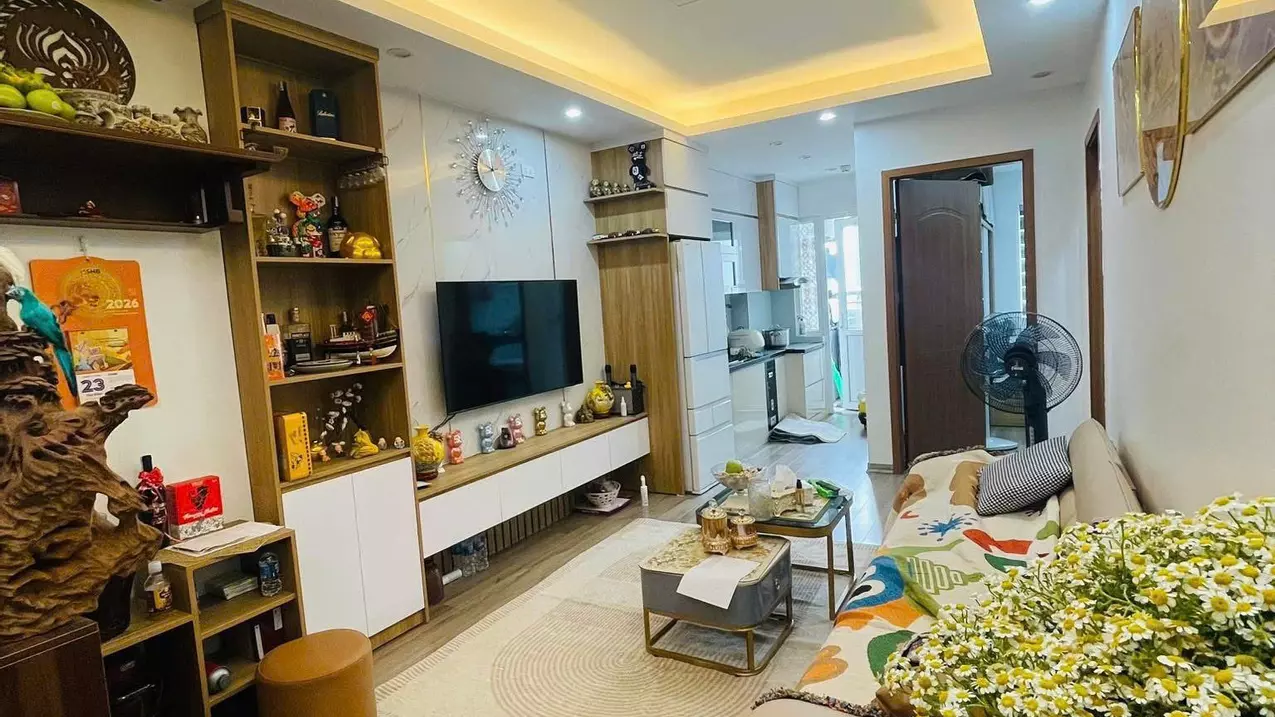 Hiếm chủ gửi bán căn góc dt 59m2, 2 ngủ, 2wc ban công hướng đông nam, thiết nội thất đẹp giá rẻ-anh-4