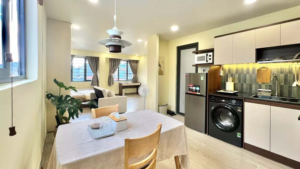 ???? STUDIO 45M² CAO CẤP FULL NỘI THẤT - MÁY GIẶT RIÊNG TẠI YÊN THẾ, TÂN BÌNH ✨-anh-1
