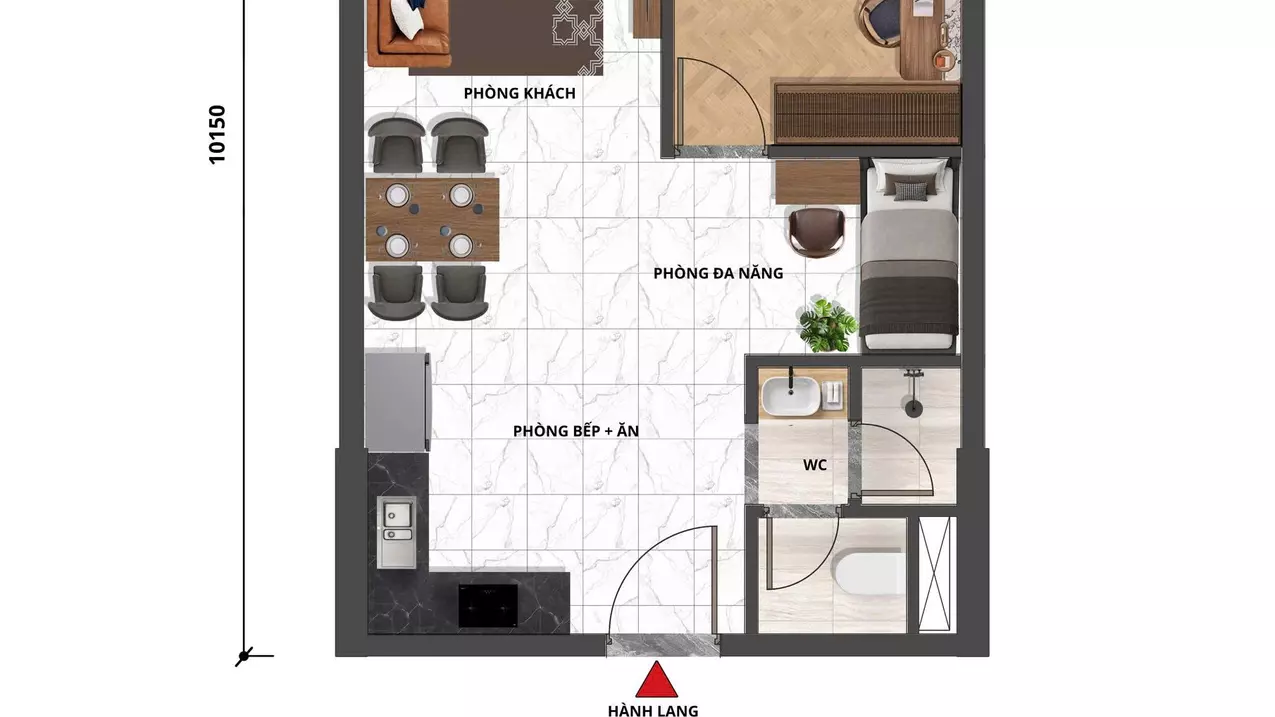 ❔TÌM Ở ĐÂU RAAAA‼️SỞ HỮU LÂU DÀI 70m2 CĂN HỘ 1PN+ GIÁ 2.TỶ.700 TRIỆU TRIỆU TẠI TRUNG TÂM ĐÀ NẴNG-anh-1