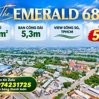 View Sông Sài Gòn, Ban Công 5,3M - Căn 87,5M² Tại The Emerald 68 Chỉ 5X Triệu/M²-anh-3