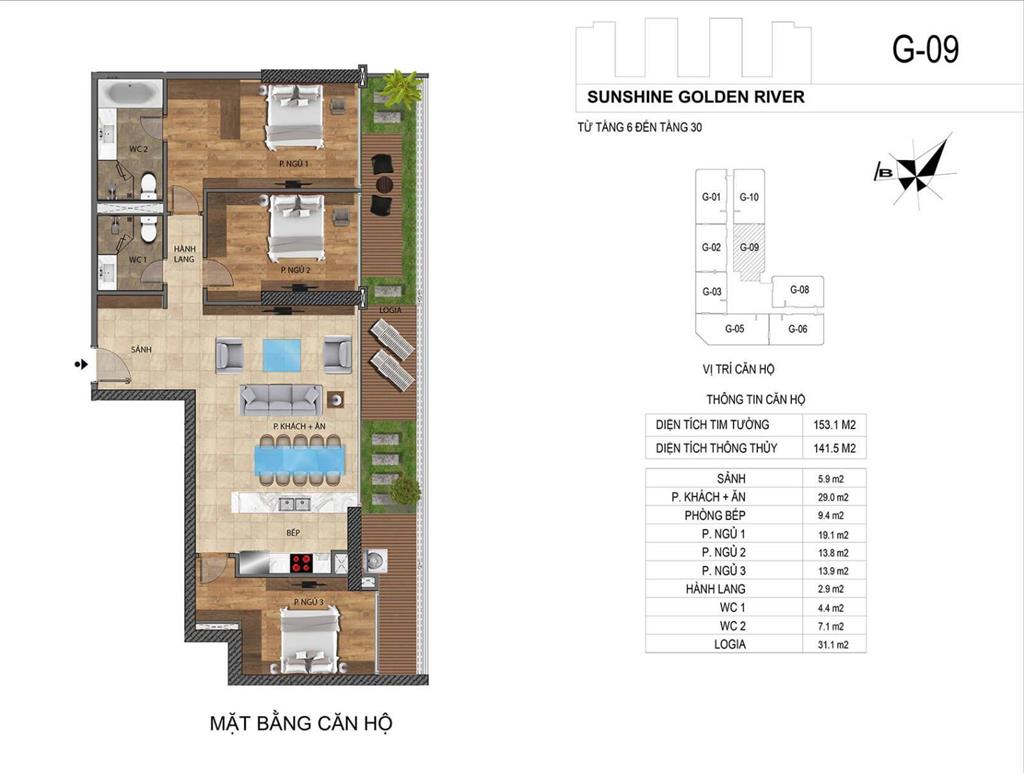 Bán căn hộ sân vườn golden river tây hồ rẻ hơn giá gốc cđt 123m2 đến 494m2 view sông hồng, hồ tây-anh-5
