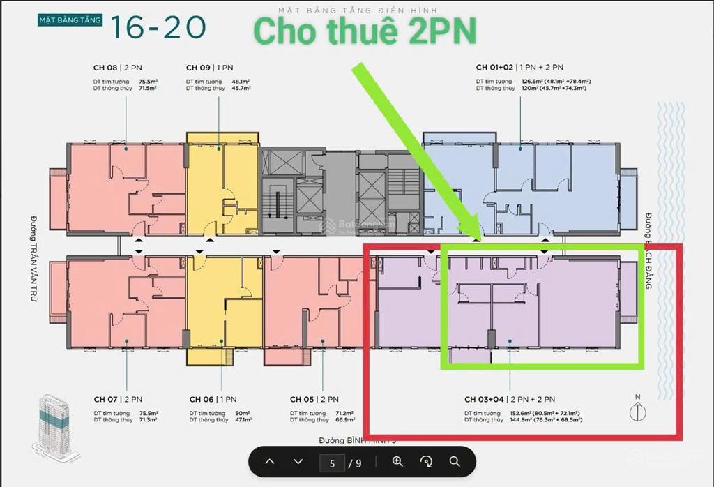 Cho thuê căn hộ góc 2pn, view sông hàn filmore đà nẵng-anh-8