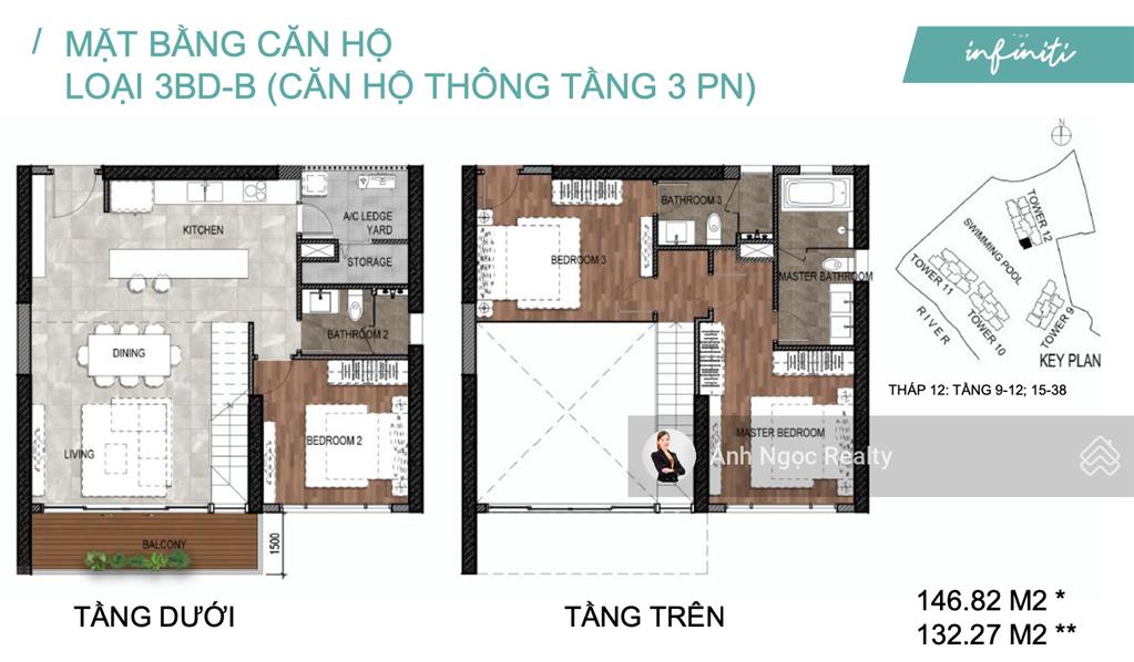 Infiniti keppel bán duplex 3pn lầu cao trục duy nhất view sông lớn t9.xx.03 chênh ít-anh-3