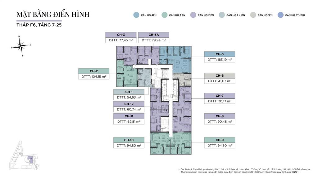 Quỹ căn mở bán sớm sun feliza cầu giấy có tất cả các dòng căn từ studio 4pn-anh-10