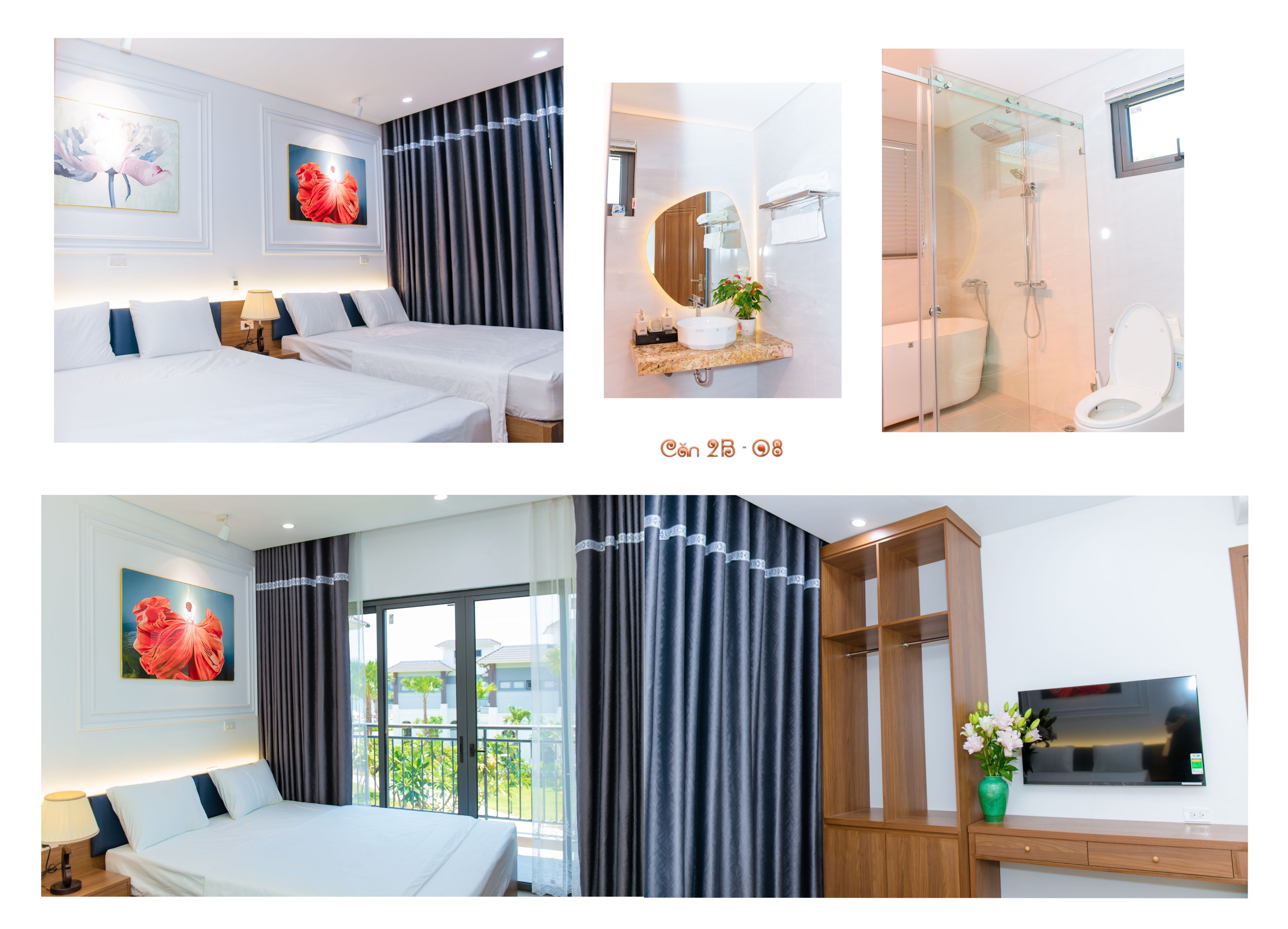 Biệt thự nghỉ dưỡng ven biển Sonasea Vân Đồn, căn 2B-08